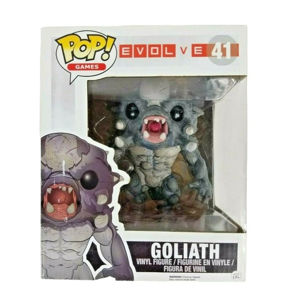 Funko Pop Evolve 41 Goliath Vinyl Bobble Head Pop Games 6" Large Figure New - Picture 1 of 12